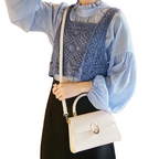 Women's Messenger Shoulder Bag with Adjustable Strap