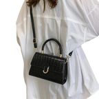 Women's Messenger Shoulder Bag with Adjustable Strap